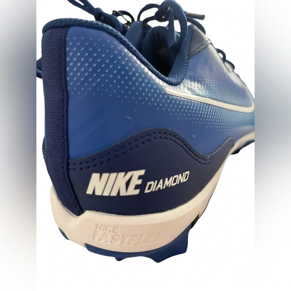NEW Nike Alpha Huarache Keystone 4 Blue/White Baseball Cleats